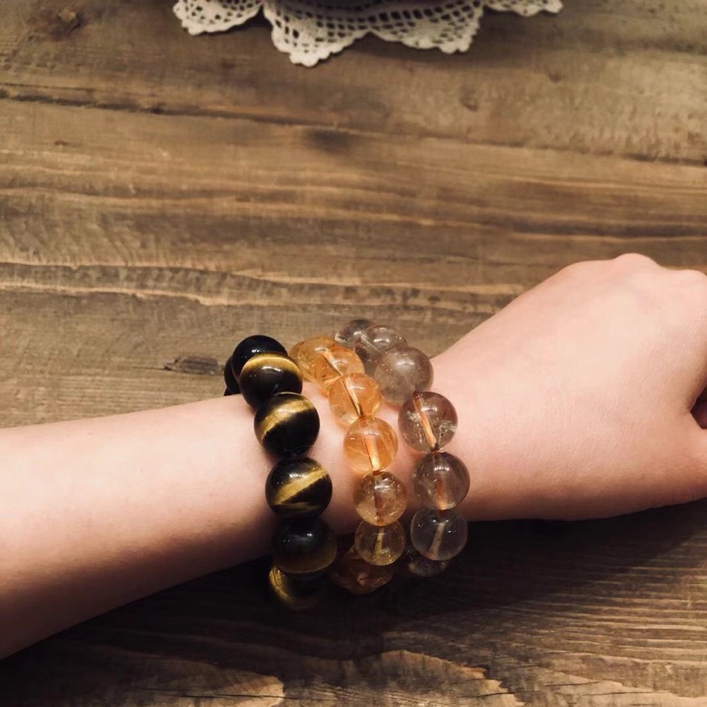 Healing Tiger eye stone handmade bracelet